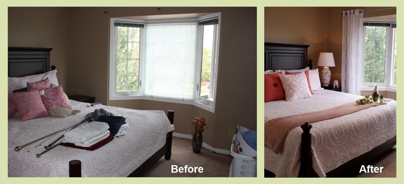 Before and after home staging      ottawa